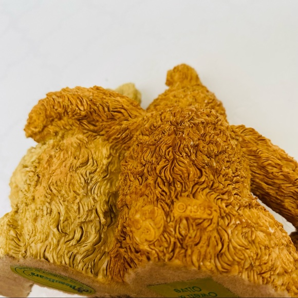 Goebel Bears Paw Prints 1995 Owen &Olive Beau Bears Hand Painted Teddy Resin - Picture 5 of 8